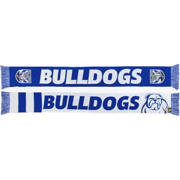 Canterbury Bulldogs NRL Defender Logo Scarf