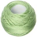 DMC Pearl Cotton Ball Size 8 87yd-Light Pistachio Green