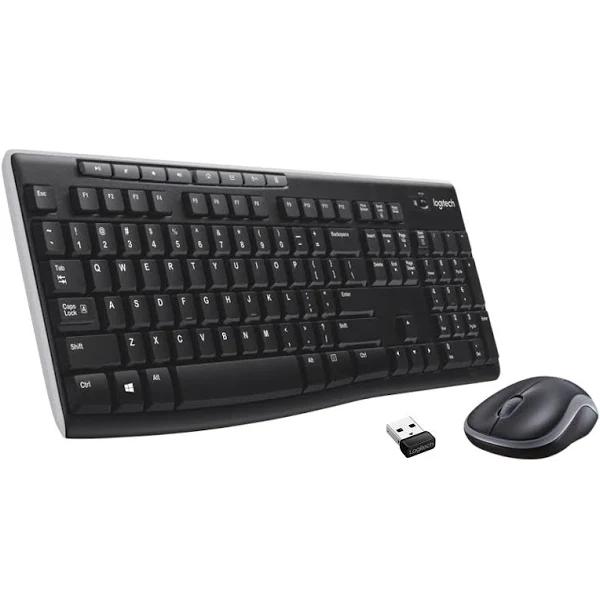 Logitech MK270 Wireless Keyboard and Mouse Combo - Keyboard and Mouse