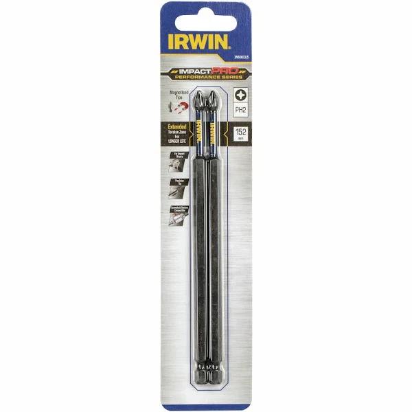 Irwin Impact Pro Performance 152mm PH2 - 2 Pack