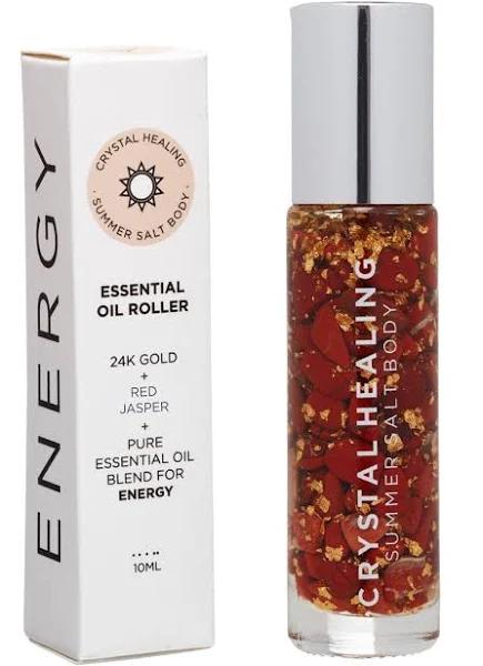 Summer Salt Body - Essential Oil Roller - Energy Red Jasper (10ml)