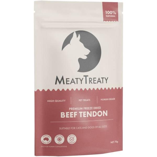 Meaty Treaty Freeze Dried Beef Tendon Dog & Cat 70g