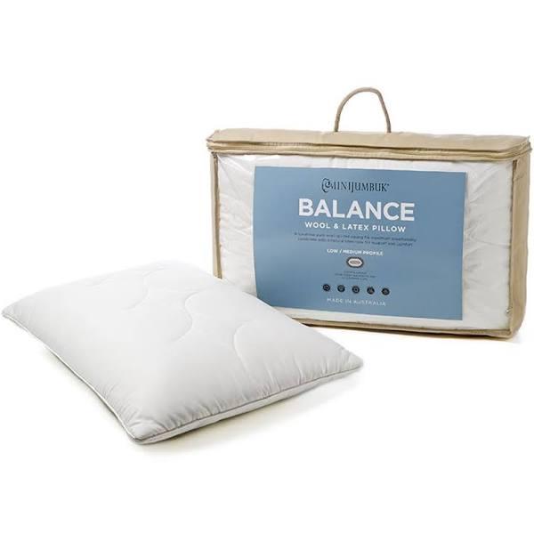 MiniJumbuk Balance Wool & Latex Pillow - Low/Medium