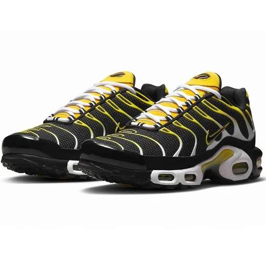 Nike Air Max Plus 'Black Tour Yellow' Sneakers | Men's Size 11.5