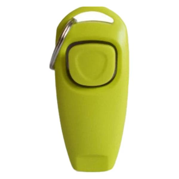 Dog Training Whistle Clicker Combo to Stop Pet Barking Obedience Train Skills AU Light Green