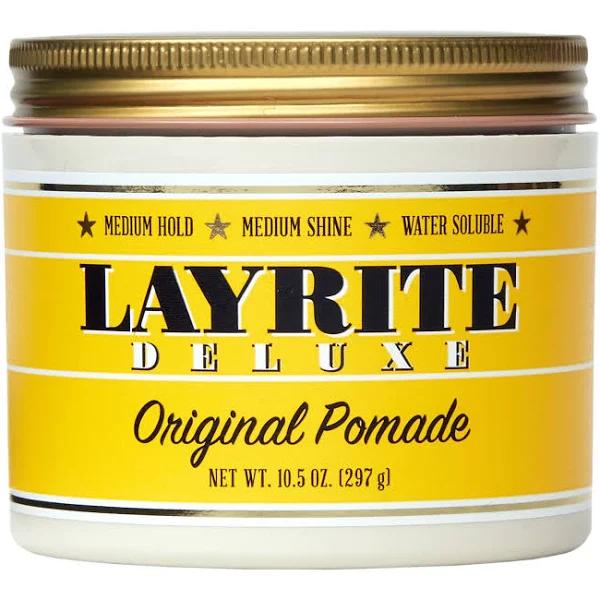 Layrite Original Pomade (Medium Hold, Medium Shine, Water Soluble) 297g