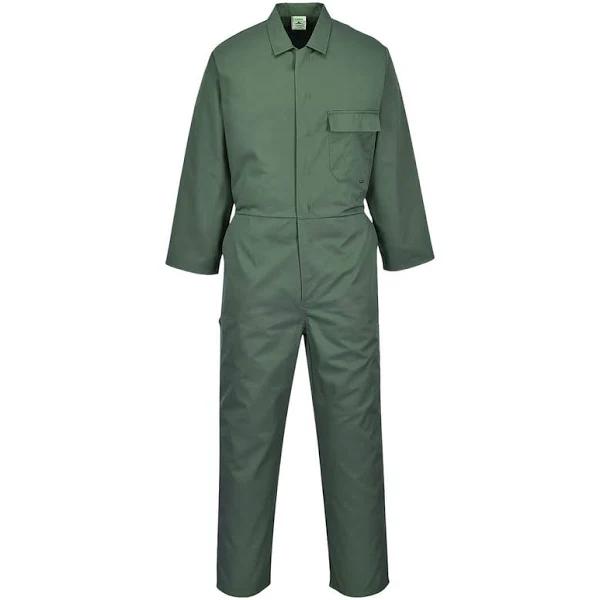 Portwest C802 Standard Coverall - Bottle Green - XL