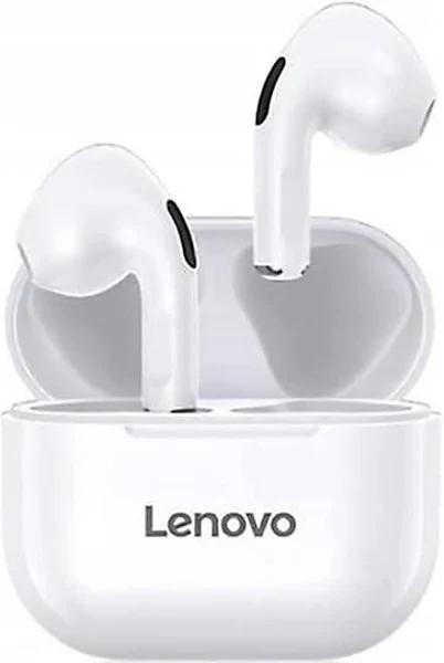 *lenovo LP40 TWS Earbuds True Wireless Bluetooth 5.0 Music Headset Touch Control Earphone White 1pcs