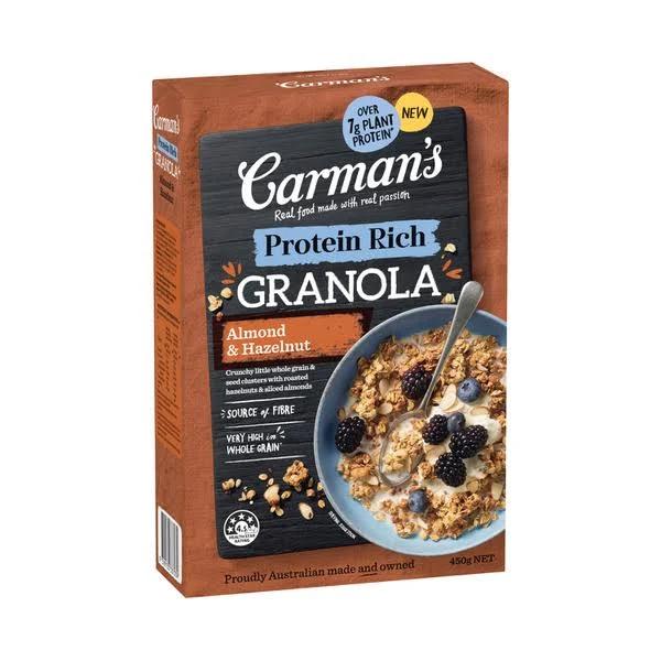 Carman's Granola Protein Rich almond & Hazelnut 450g