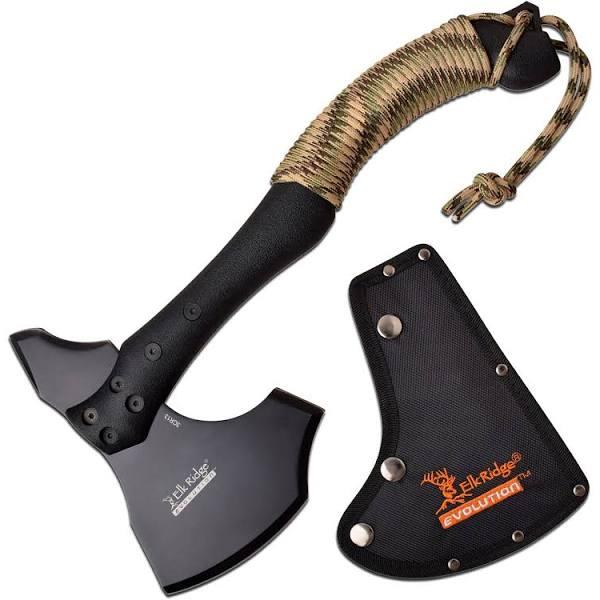 Elk Ridge Evolution Axe 315mm With Paracord Handle (K-ERE-AXE001-BK)