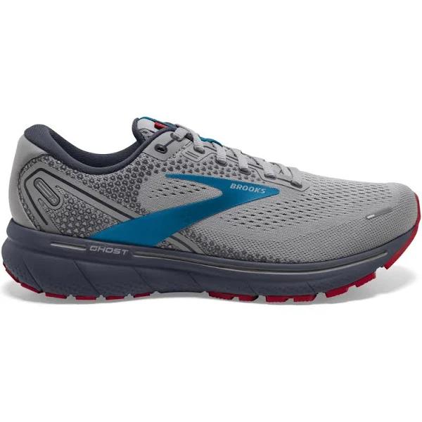 Brooks Ghost 14 Men's Grey/Blue/Red