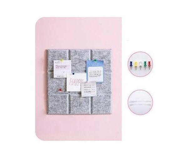 2pcs Felt Letter Board Work From Home Office Decor Message Organiser