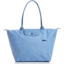 Longchamp Small Le Pliage Recycled Canvas Top Handle Bag Carrot