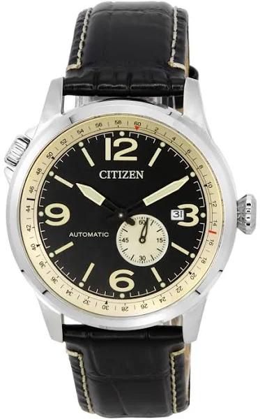 Citizen Automatic Black Dial Watch NJ0140-17E