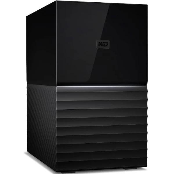 WD 16TB My Book Duo Desktop Raid External Hard Drive AES Encryption - USB 3.1 (WDBFBE0160JBK-NESN)