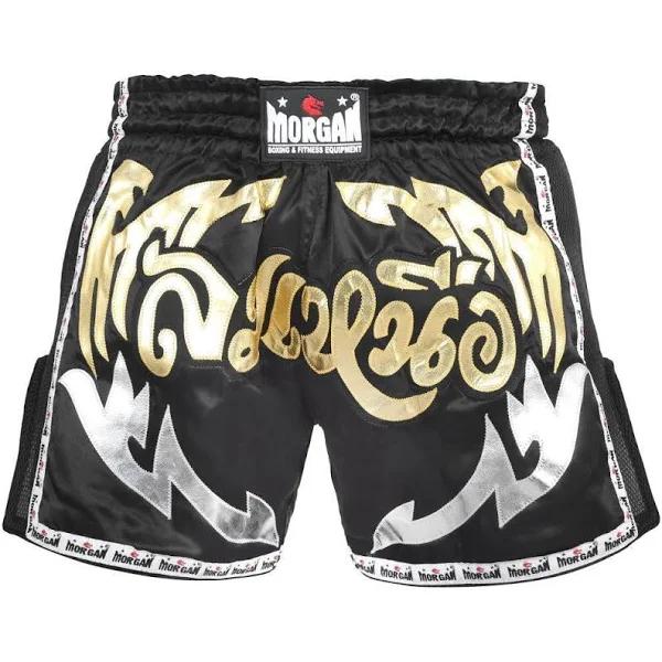 Morgan Elite Retro Muay Thai Shorts Large