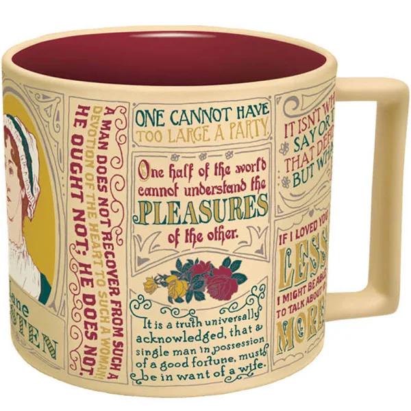 The Unemployed Philosophers Guild Mug - Jane Austen