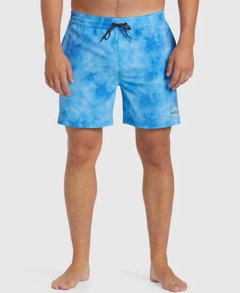 Billabong Men's D Bah Layback Boardshorts - Blue Wash- Size M