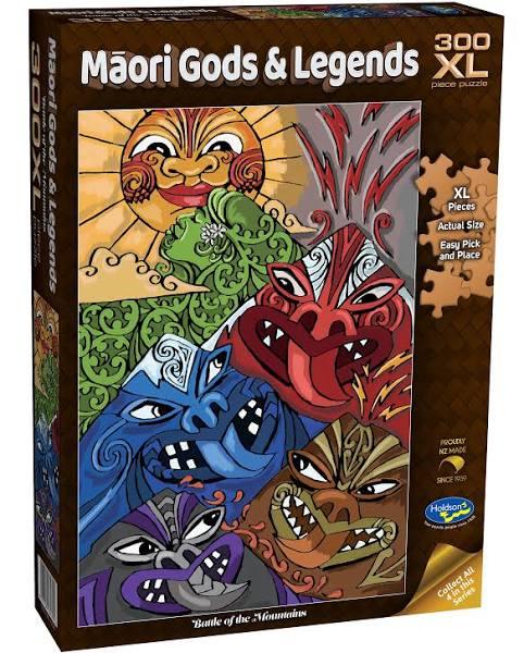 Māori Gods & Legends: Battle of The Mountains (300pc Jigsaw)