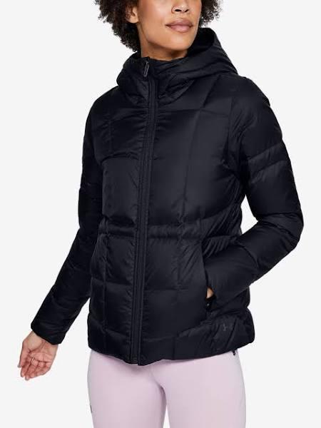 Under Armour Women's Armour Down Hooded Jacket Black XL