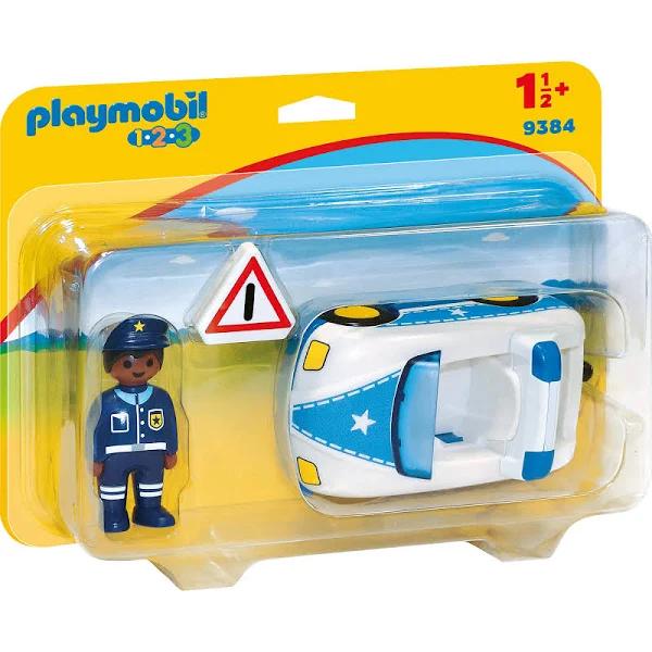 Playmobil - 1.2.3.Police Car 9384