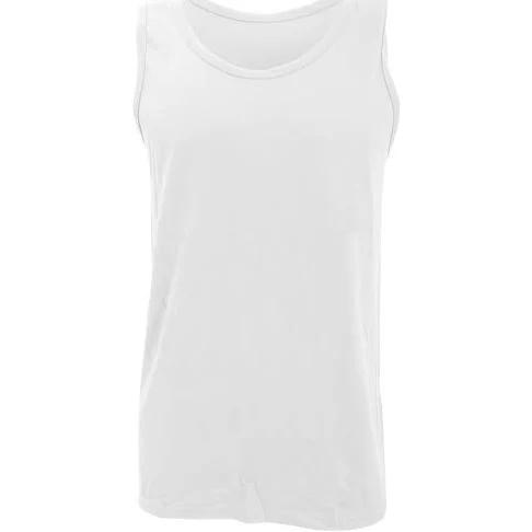 Gildan Mens Softstyle Tank Vest Top White L Cotton Mens Tank Top