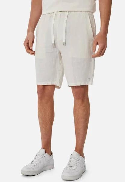 The Baller Linen Short - Flour, XL - Industrie Clothing | Men's Fashion Online