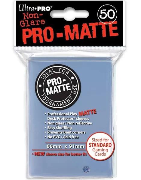 Ultra Pro Deck Protector Sleeves Pro Matte Clear Standard