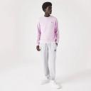 Lacoste Men's Classic Fit Crew Neck Fleece Sweatshirt Pink Size M