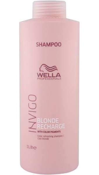 Wella Invigo Blonde Recharge Cool Blonde Refreshing Shampoo 1000ml