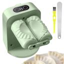 Electric Dumpling Maker, 2 Mode Automatic Dumpling Maker with Spoon Brush,usb Rechargeable Non-slip Pierogi Press Machine,Ravioli Maker,household