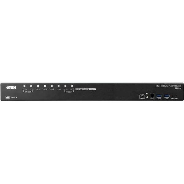 Aten CS19208 8-Port USB 3.0 4K DisplayPort KVMP Switch [CS19208-AT-U]