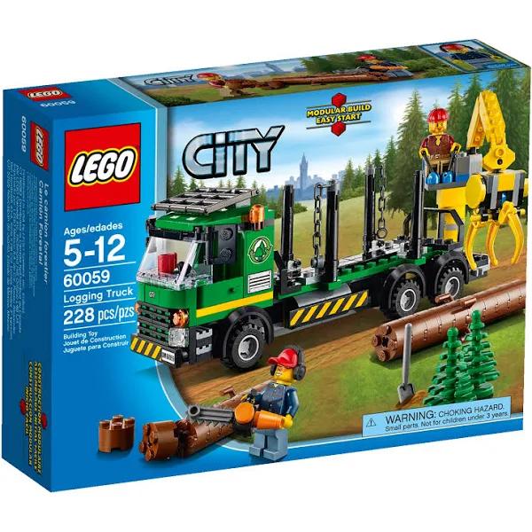 LEGO City Great Vehicles 60059 Logging Truck