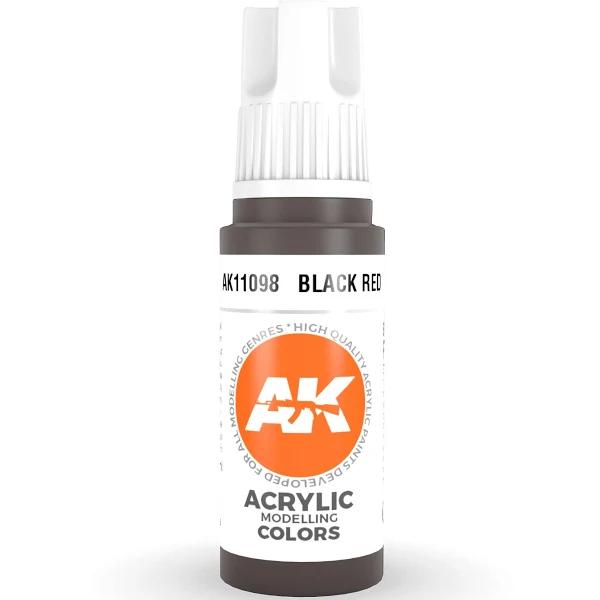 AK Interactive AK11098 Black Red Acrylic Paint 17ml (3rd Generation)