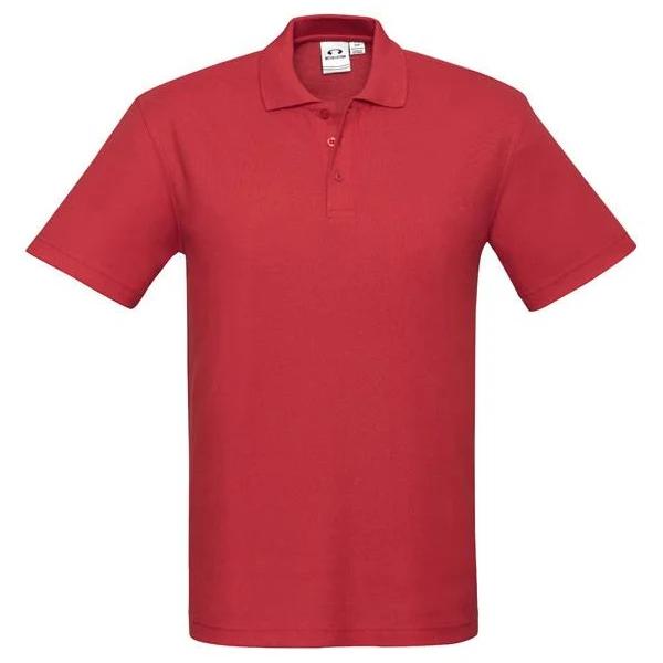 Biz Kids Crew Polo - P400KS Red / 4