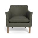 Harbour Leather Occasional Chair Pewter by Freedom, 100% Leather TN