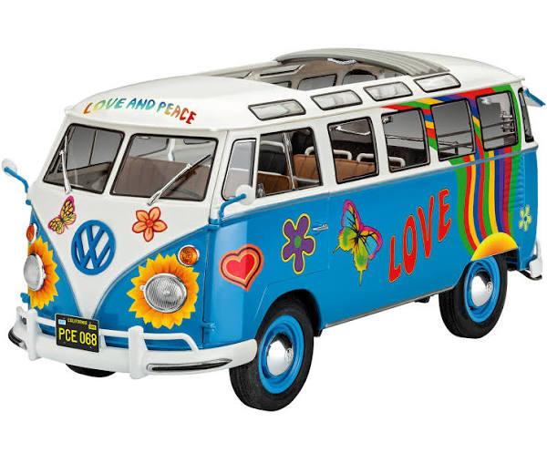 Revell 1/24 VW T1 Samba Bus Flower Power