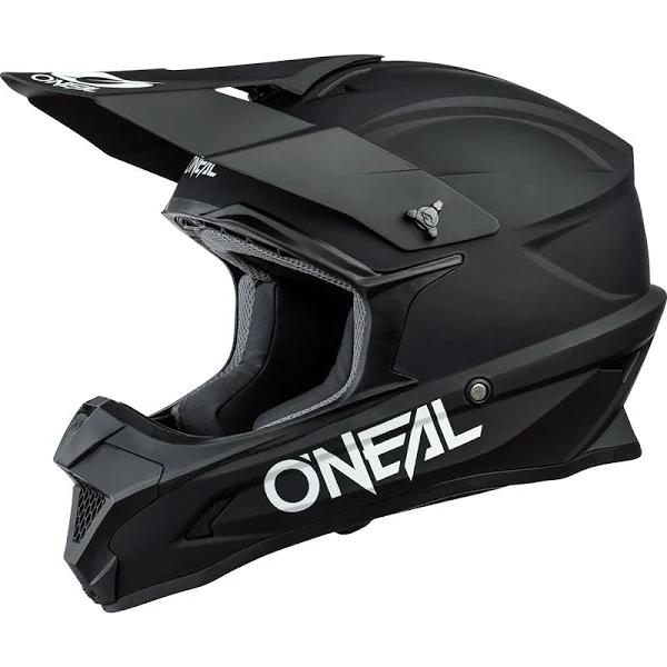 Oneal 2023 Youth 1 Series Solid Black Helmet