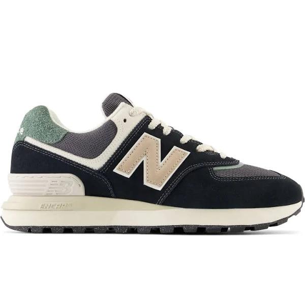 New Balance Unisex 574 Black/Grey - Size 10