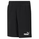 Essentials Youth Sweat Shorts in Black, Size 6, Cotton/Polyester by Puma