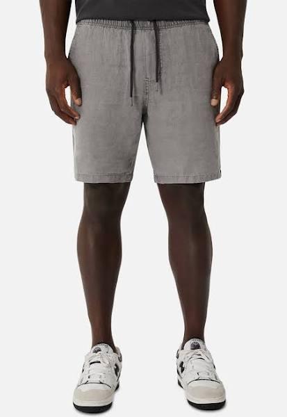 The Marina Linen Short - Asphalt, S - Industrie Clothing | Men's Fashion Online