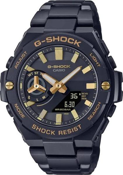 Casio G-Shock G-Steel GST-B500 Series Bluetooth Solar Mens Watch GSTB500BD-1A9