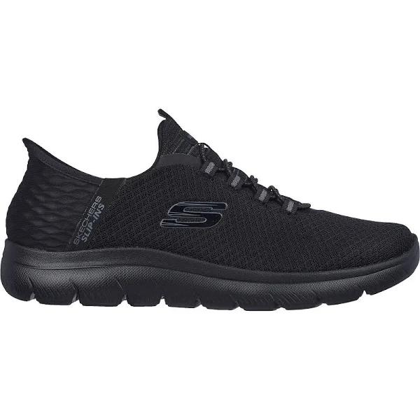 Skechers Mens Slip Ins: Summits High Range Trainers - Black