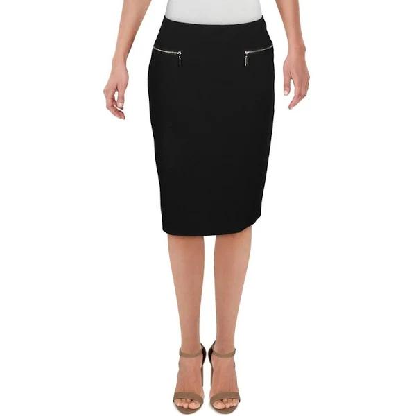 Tommy Hilfiger Women's Skirts Pencil Skirt - Color: Black - 14 US