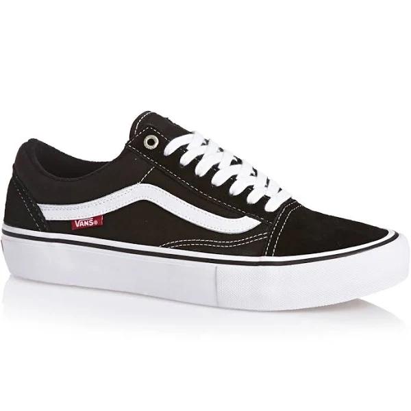 Vans Old Skool Pro Shoes - Black White