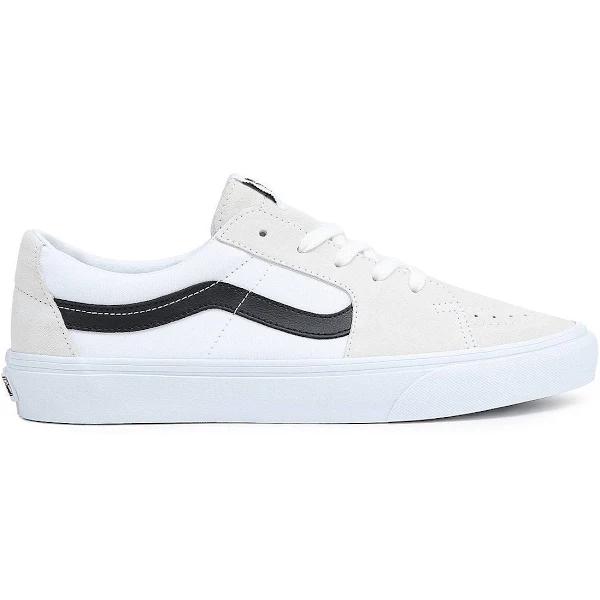 Vans Unisex Sk8-Low Trainers - White / Black