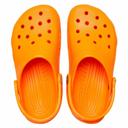 Crocs Toddler Classic Clog, Orange, C8