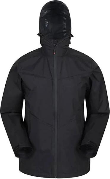 Mountain Warehouse Mens Rift Extreme 2.5 Layer Waterproof Jacket Black 3XL