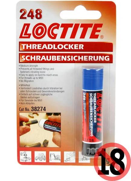 Loctite 1715105 248 Medium Strength Threadlocking Stick 9g