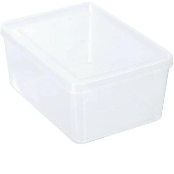 24 x Clear Plastic Food Containers 1500ml Kitchen Pantry Stackable Storage Boxes - AfterPay & zipPay Available